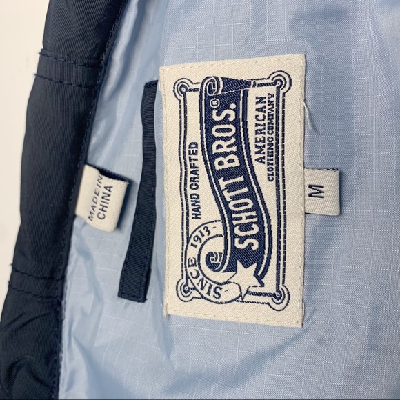 SCHOTT BRO. Navy Jacket - Picture 7 of 9